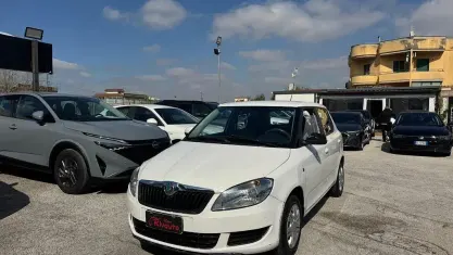 Usata Skoda Fabia GreenLine 75 CV (55 kW) 2012 Bianco Berlina