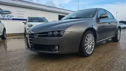 Usata Alfa Romeo 159 Ti 150 CV (110 kW) 2009 Grigio Berlina