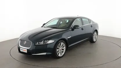 Usata Jaguar XF 200 CV (147 kW) 2015 Verde Berlina