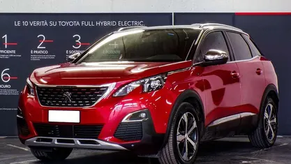 Usata Peugeot 3008 GT 177 CV (130 kW) 2018 Rosso SUV