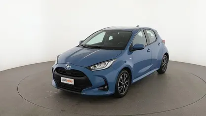 Usata Toyota Yaris Hybrid Trend 116 CV (85 kW) 2020 Blu Berlina