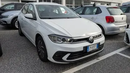 Usata VW Polo Life 95 CV (69 kW) 2022 Bianco Utilitaria