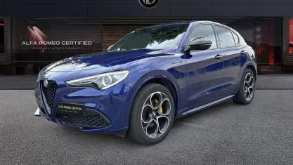 Usata Alfa Romeo Stelvio Ti 209 CV (153 kW) 2021 Blu SUV