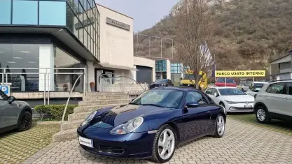 Usata Porsche 911 Carrera Cabriolet 300 CV (220 kW) 2000 Blu Cabrio