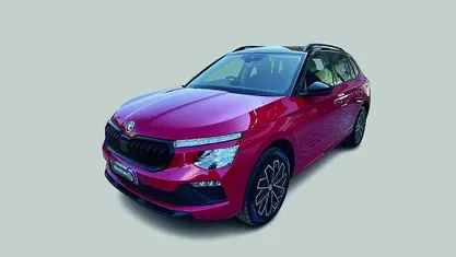 Usata Skoda Kamiq Monte Carlo 116 CV (85 kW) 2024 Rosso velluto tetto nero SUV