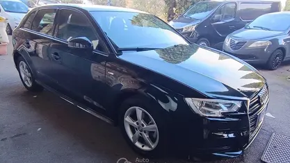 Usata Audi A3 116 CV (85 kW) 2018 Nero Berlina