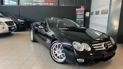 Usata Mercedes SL500 386 CV (283 kW) 2007 Nero Cabrio
