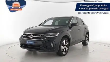 Usata VW T-Roc R-line 116 CV (85 kW) 2023 Deep black perlato SUV
