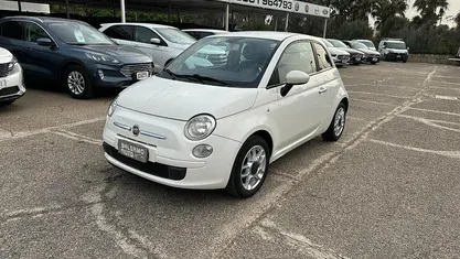 Bianco Usata 2009 Fiat 500 Lounge Tre volumi | 4800 € (Buon prezzo)