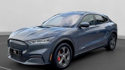 Usata Ford Mustang Mach-E Standard Range 100 kW (136 CV) 2021 Blu metalizzato SUV