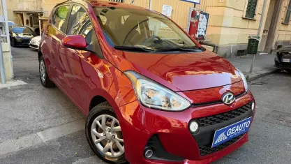 Usata Hyundai i10 66 CV (48 kW) 2018 Rosso Utilitaria