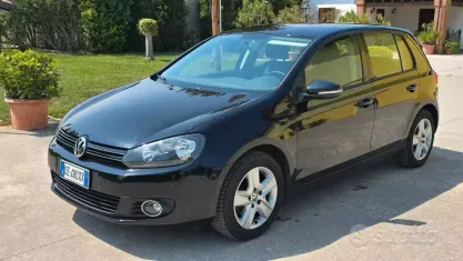 Usata VW Golf VI 122 CV (89 kW) 2010 Nero Berlina