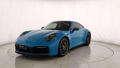 Usata Porsche 911 Carrera 4S 450 CV (330 kW) 2019 Azzurro Coupé