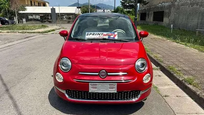 Rosso Usata 2018 Fiat 500 Lounge Tre volumi | 9800 € (Buon prezzo)