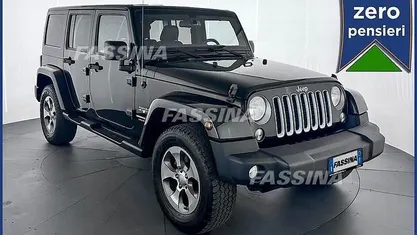 Usata Jeep Wrangler Sahara 200 CV (147 kW) 2018 Nero SUV