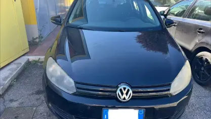 Usata VW Golf VI 105 CV (77 kW) 2009 Nero Utilitaria