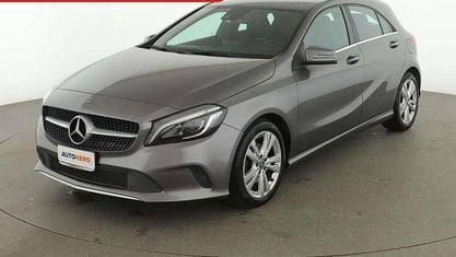 Usata Mercedes A200 136 CV (100 kW) 2017 Grigio Berlina