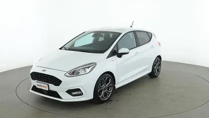 Usata Ford Fiesta ST-Line 125 CV (91 kW) 2020 Bianco Utilitaria