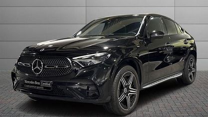 Begagnad Mercedes GLC300 AMG Line Premium 333 HK (244 kW) 2023 Svart Sportkupé