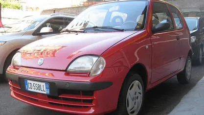 Usata Fiat Seicento 54 CV (39 kW) 2003 Rosso Utilitaria