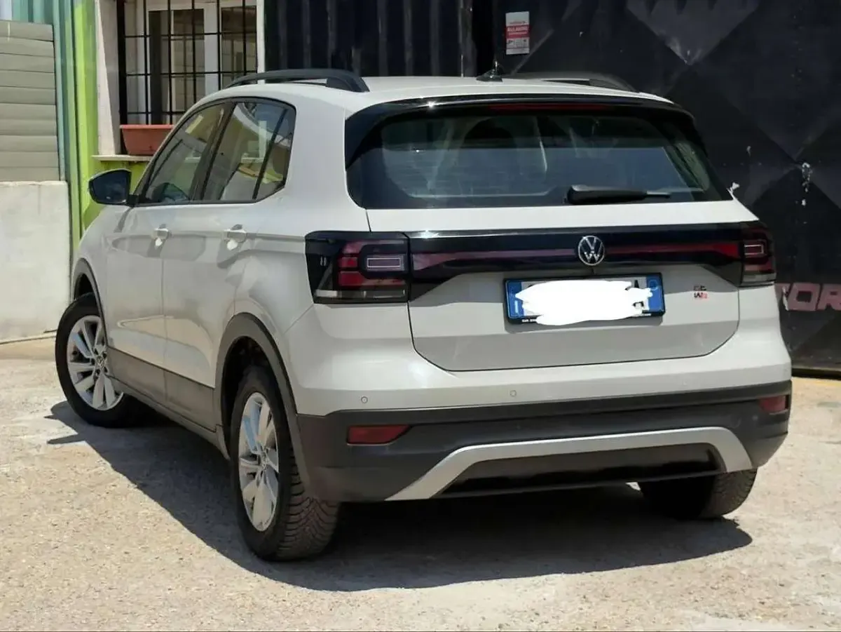 Usata VW T-Cross Style 110 CV (80 kW) 2023 Bianco SUV