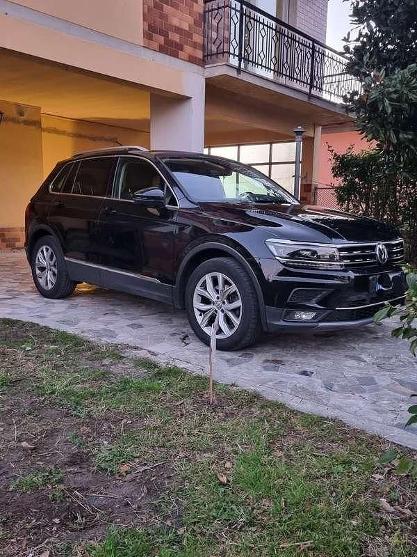 Usata VW Tiguan Advance 150 CV (110 kW) 2020 Nero SUV