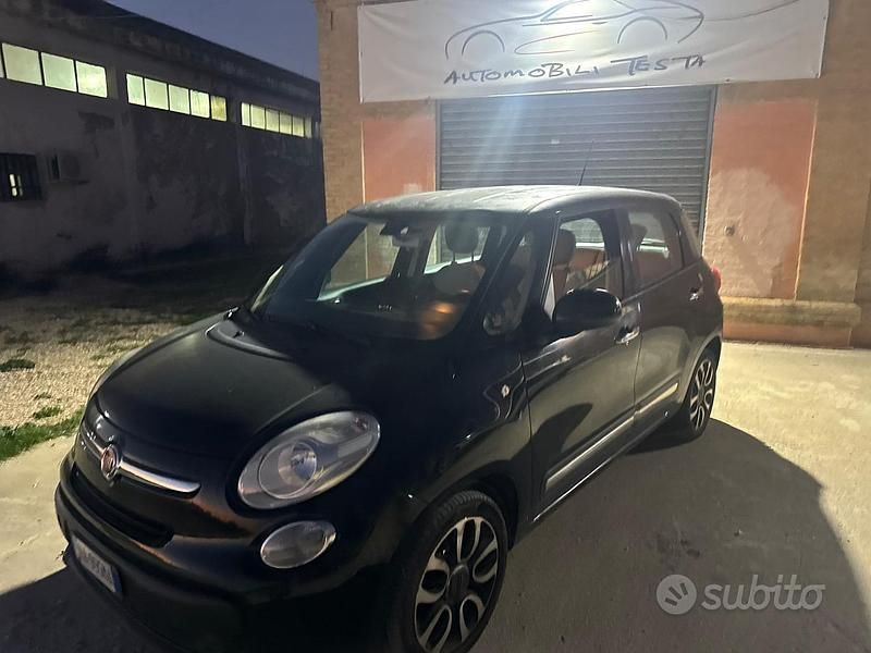 Usata Fiat 500L Lounge 85 CV (62 kW) 2013 Nero Monovolume