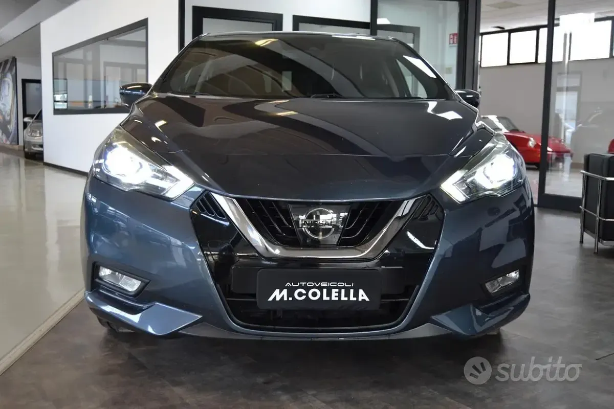 Usata Nissan Micra 90 CV (66 kW) 2018 Grigio Utilitaria