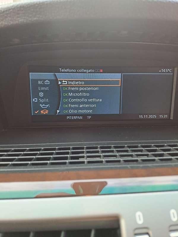 Usata BMW 730 231 CV (169 kW) 2008 Nero Berlina