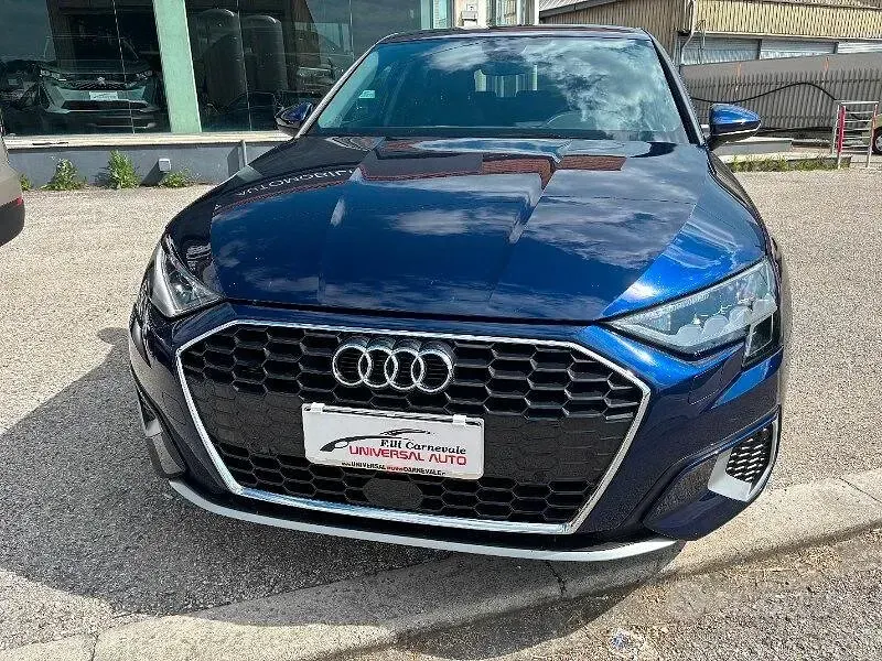 Usata Audi A3 150 CV (110 kW) 2022 Blu Berlina