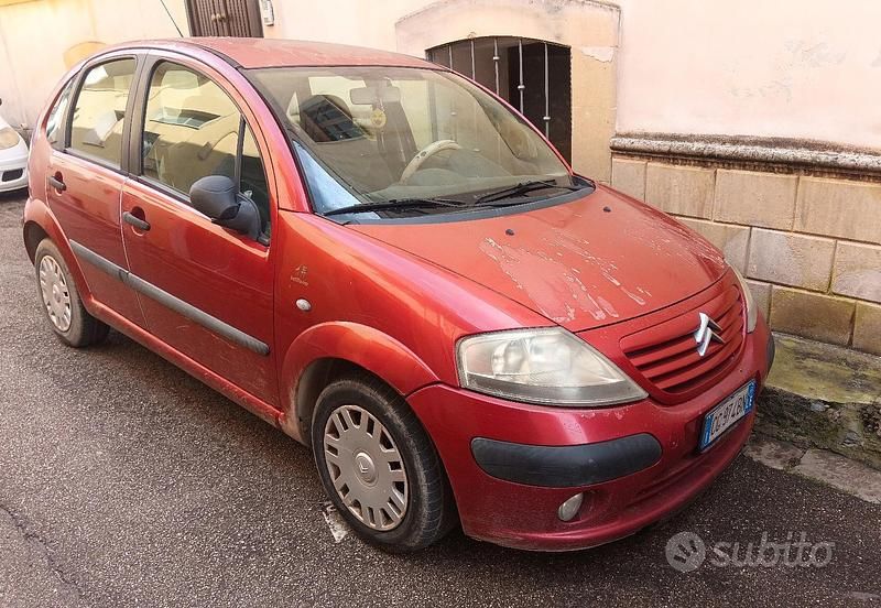 Usata Citroën C3 2003 Rosso Berlina