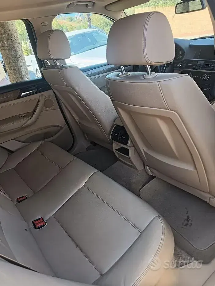 Usata BMW X3 Efficient Dynamics 184 CV (135 kW) 2012 Giallo SUV