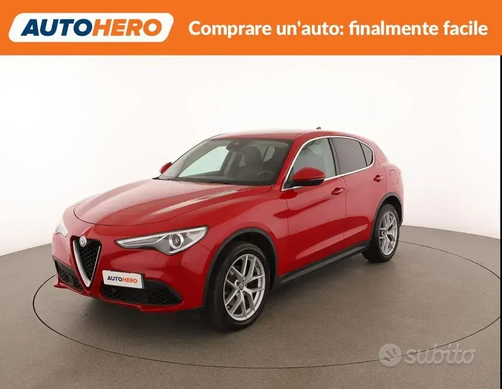 Usata Alfa Romeo Stelvio 280 CV (205 kW) 2017 Rosso SUV