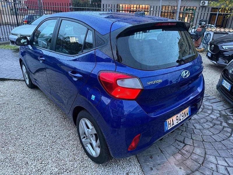 Usata Hyundai i10 Prime 67 CV (49 kW) 2023 Blu Utilitaria