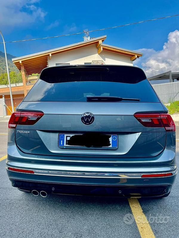 Usata VW Tiguan R-line 2019 Grigio SUV