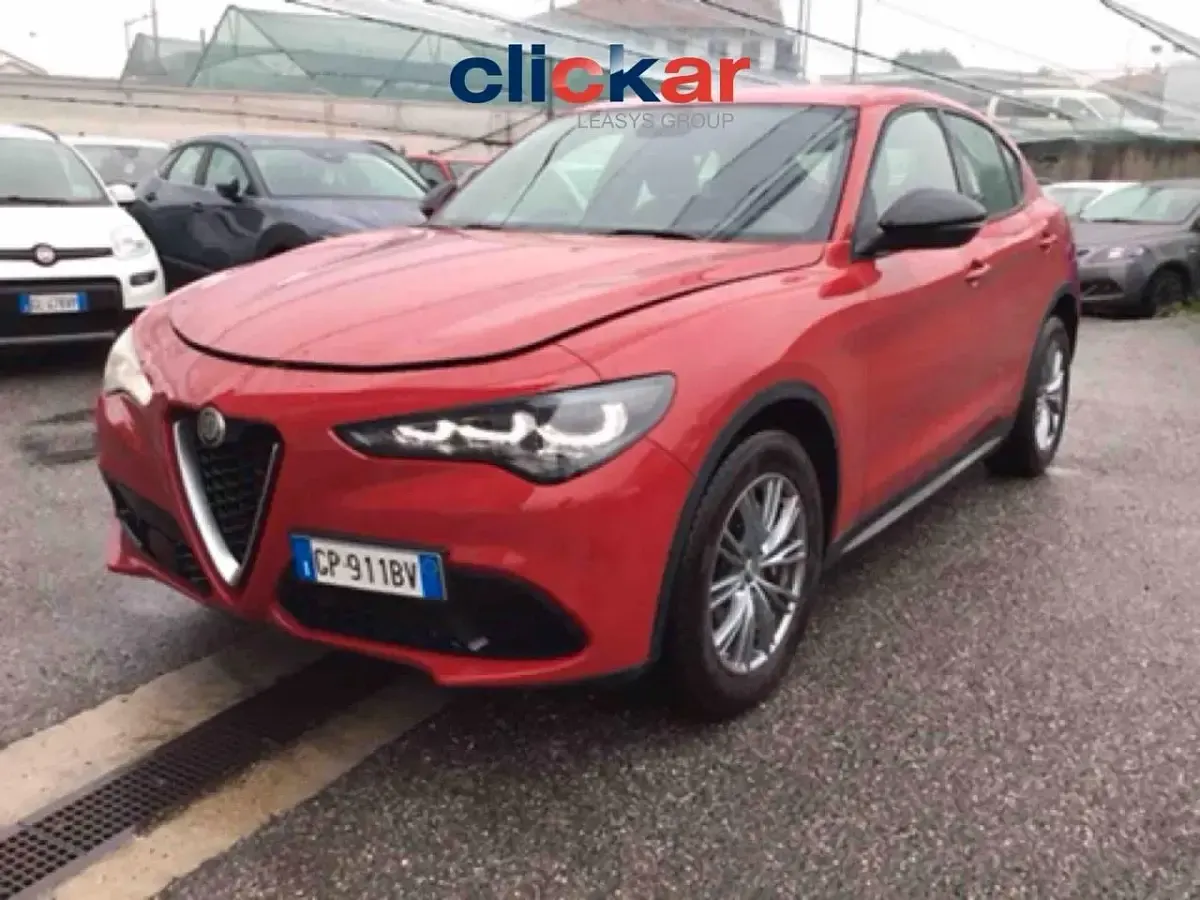 Usata Alfa Romeo Stelvio Super 160 CV (117 kW) 2023 Rosso SUV