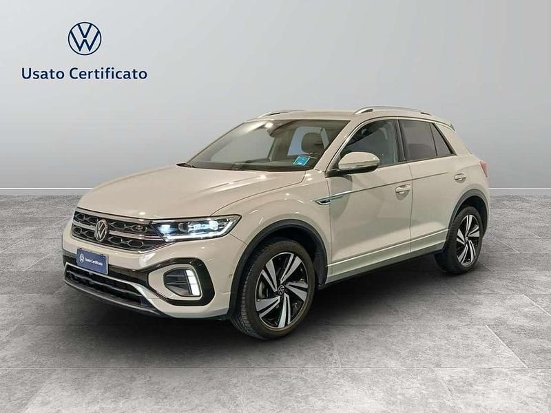 Ascot grey Usata 2022 VW T-Roc R-line SUV | 26.900 € (Molto cara) - Immagine 1/4
