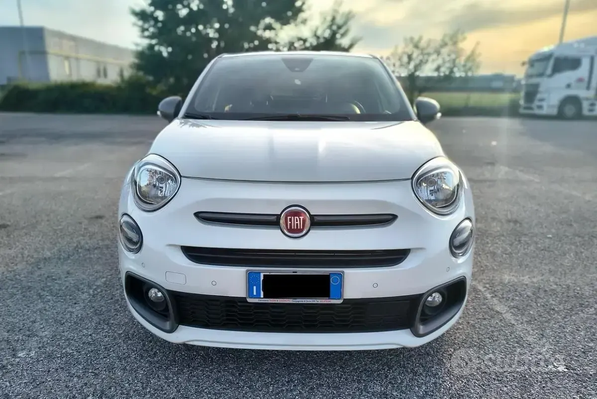 Usata Fiat 500X Sport 130 CV (95 kW) 2021 Bianco SUV