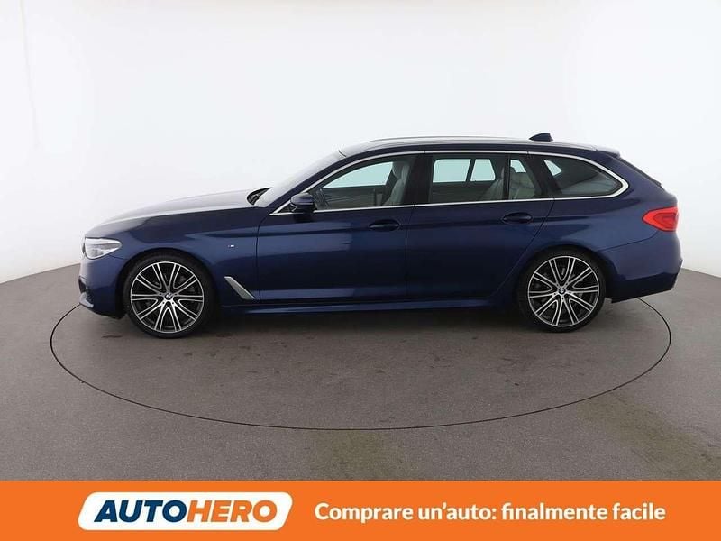 Usata BMW 520 M Sport 190 CV (139 kW) 2019 Blu/azzurro Station wagon