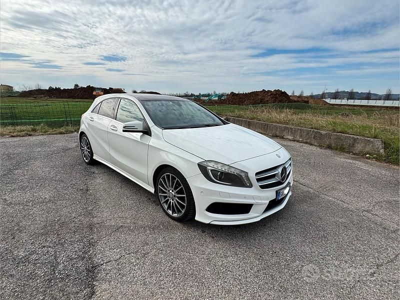 Usata Mercedes A220 Premium 170 CV (125 kW) 2014 Bianco Berlina