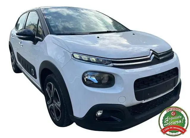 Usata Citroën C3 PureTech 82 CV (60 kW) 2018 Bianco Berlina