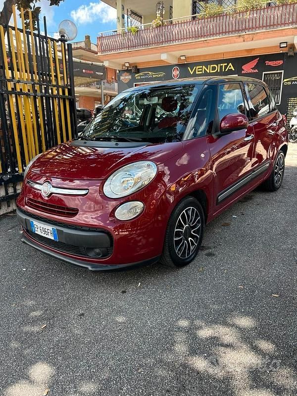 Usata Fiat 500L 95 CV (69 kW) 2012 Rosso Monovolume