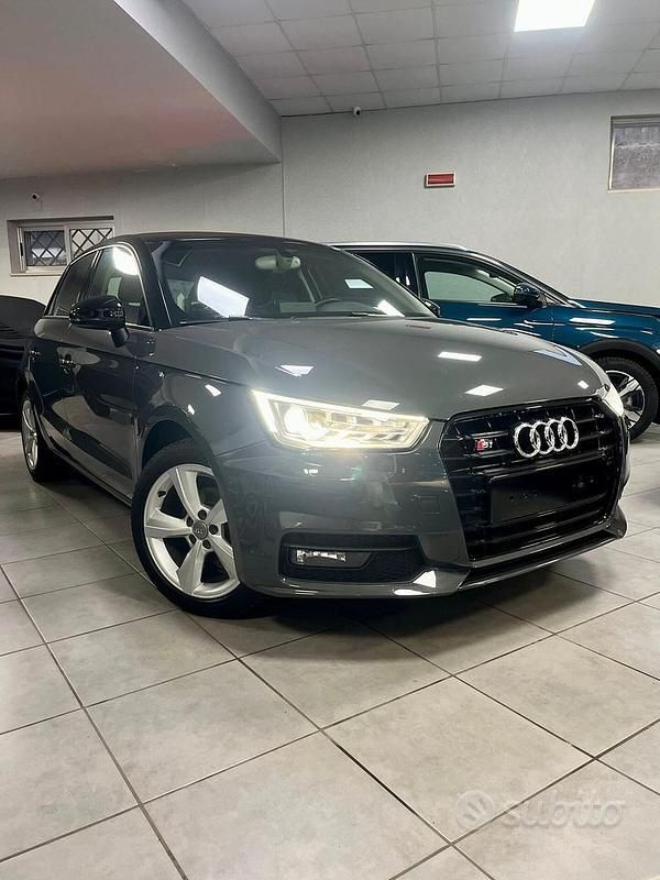 Usata Audi A1 Design 95 CV (69 kW) 2017 Grigio Utilitaria