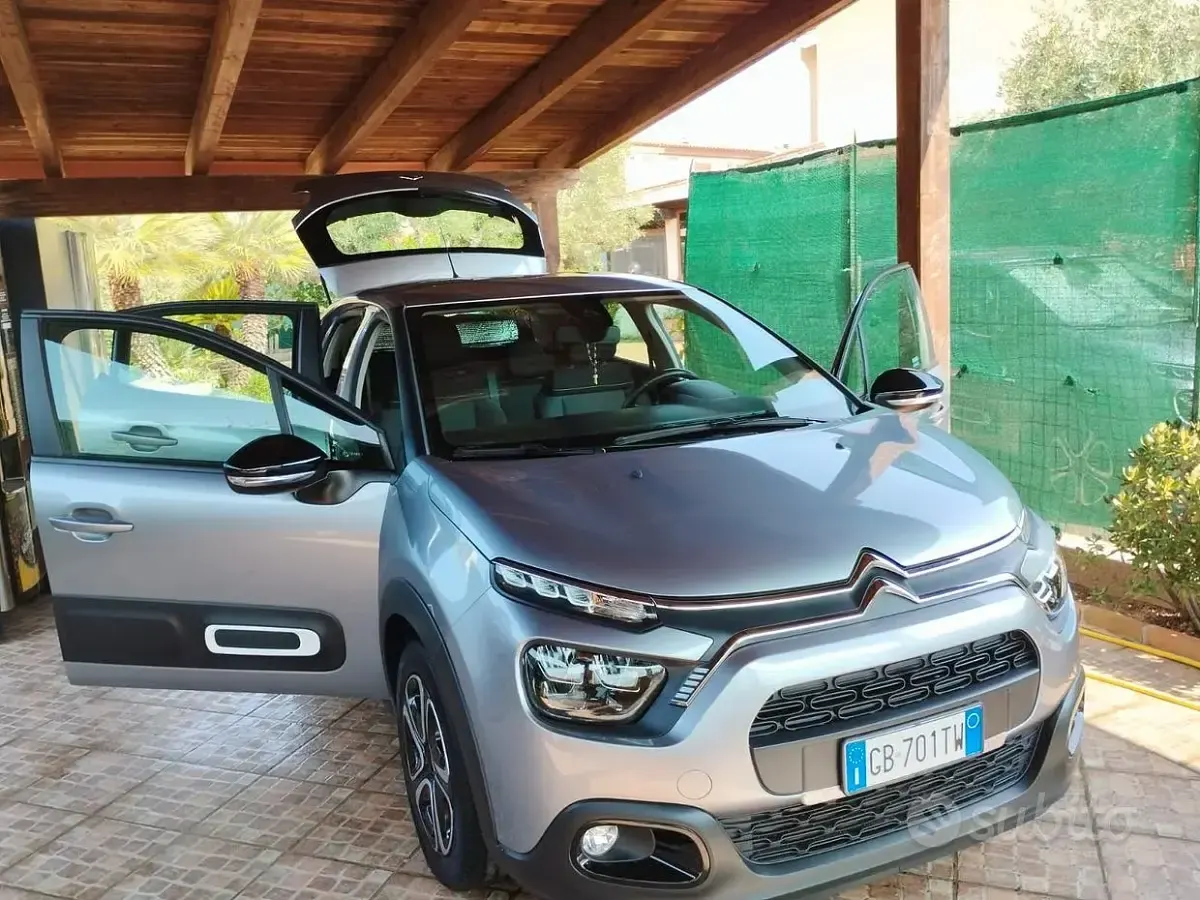 Usata Citroën C3 110 CV (80 kW) 2020 Grigio Utilitaria