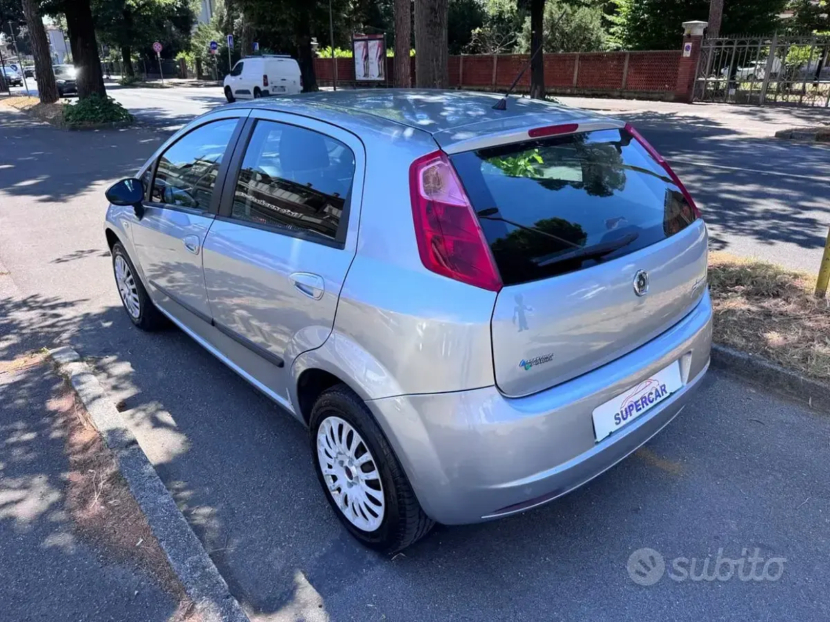 Usata Fiat Punto Dynamic 69 CV (50 kW) 2009 Grigio Utilitaria
