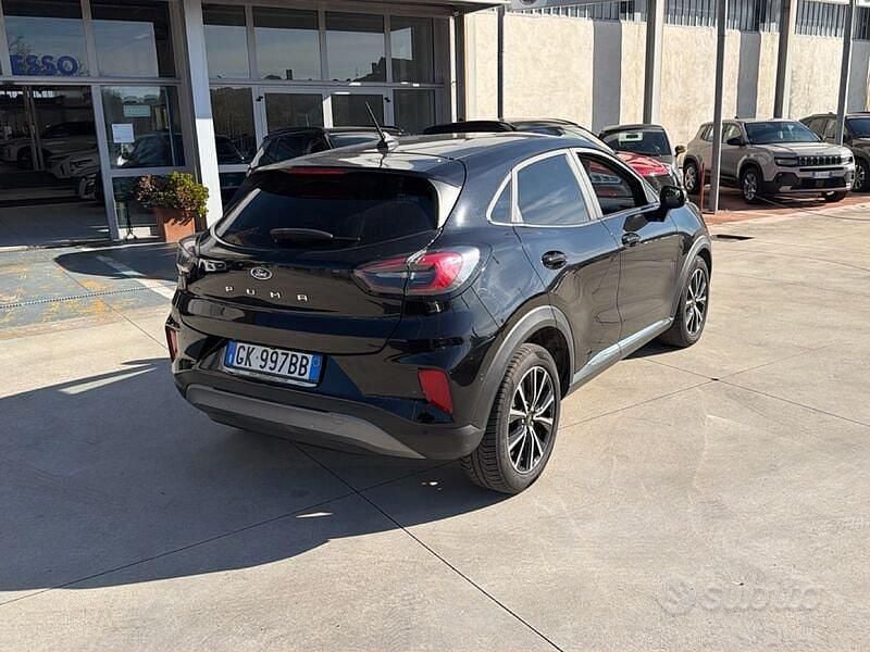 Usata Ford Puma Titanium X 120 CV (88 kW) 2022 Nero SUV