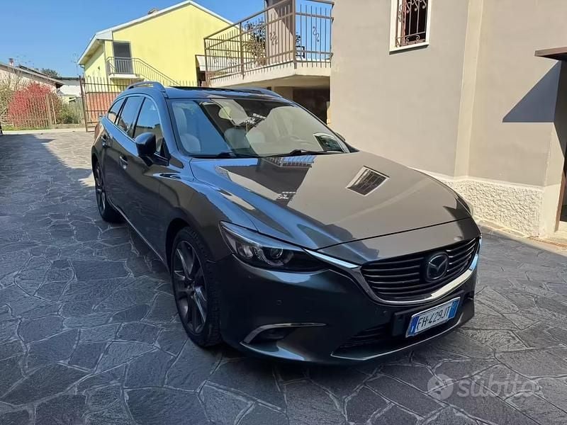 Usata Mazda 6 Exceed 175 CV (128 kW) 2017 Grigio Station wagon