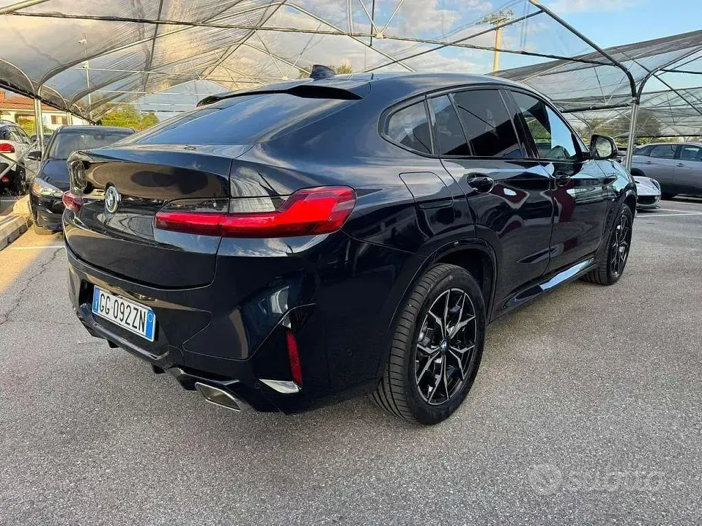 Usata BMW X4 M Sport 190 CV (139 kW) 2021 Nero SUV