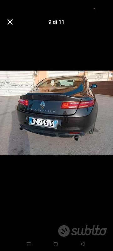 Usata Renault Laguna Coupé 180 CV (132 kW) 2010 Nero Coupé