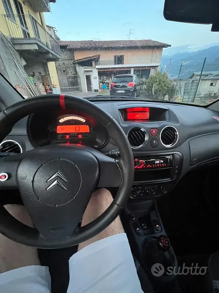 Usata Citroën C2 VTR Sport 73 CV (53 kW) 2009 Nero Utilitaria